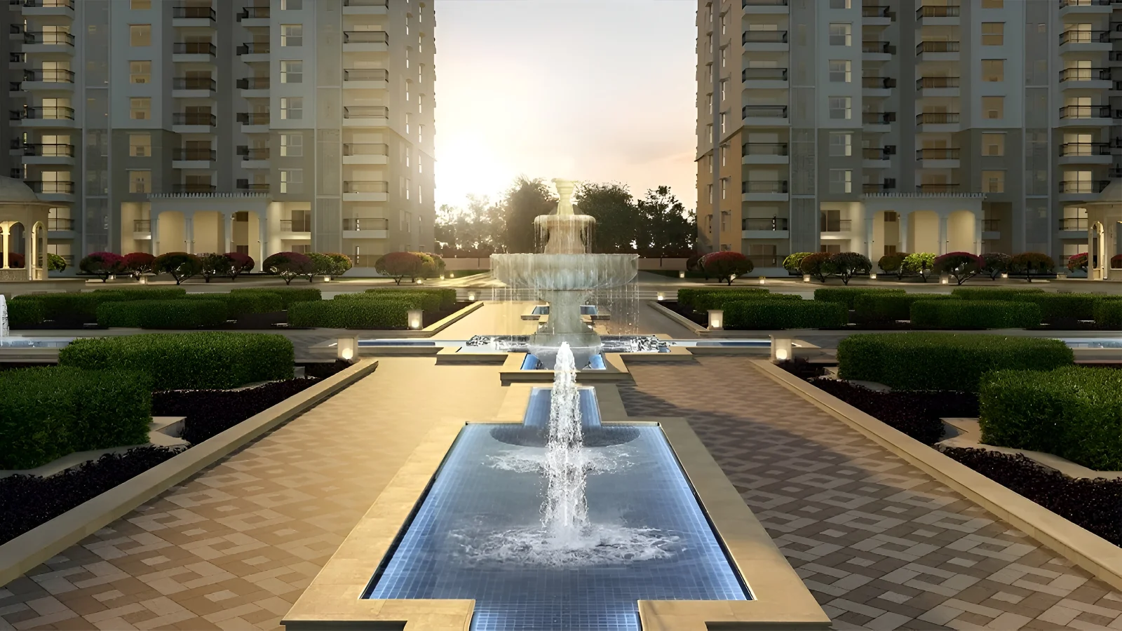 Sobha-Royal-Pavilion-Apartment-in-Sarjapur-Road-Bangalore-walking-pathway